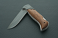 Складной нож Ахиллес накладки дерево, дамаск, гарда дамаск : фото 10