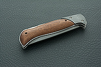 Складной нож Ахиллес накладки дерево, дамаск, гарда дамаск : фото 11