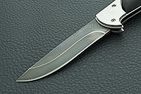 Складной нож Ахиллес накладки граб, дамаск, не предусмотрен : фото 3