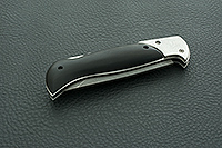 Складной нож Ахиллес накладки граб, дамаск, не предусмотрен : фото 9