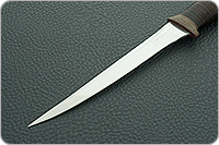 Нож Рыбацкий наборная кожа, эи-107, текстолит : фото 3