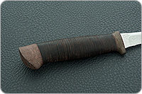 Нож Рыбацкий наборная кожа, эи-107, текстолит : фото 5