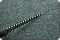 Нож Рыбацкий наборная кожа, эи-107, текстолит : фото 9