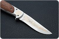 Складной нож Ахиллес накладки дерево, эи-107, не предусмотрен : фото 4