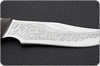 Нож Багира береста, эи-107, текстолит : фото 7