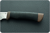 Нож Бивень наборная кожа, эи-107, текстолит : фото 6