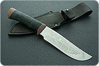 Нож Бивень наборная кожа, эи-107, текстолит : фото 10