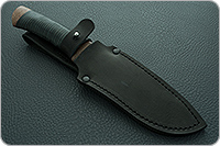 Нож Бивень наборная кожа, эи-107, текстолит : фото 11