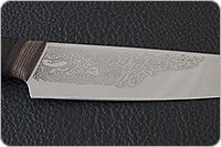 Кухонный нож Империя-2 наборная кожа, эи-107, текстолит : фото 7