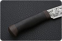 Нож Легенда наборная кожа, эи-107, текстолит : фото 5