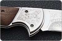 Складной нож Клык накладки орех, эи-107, не предусмотрен : фото 8