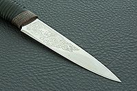 Кухонный нож Империя-5 наборная кожа, эи-107, текстолит : фото 4