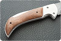 Складной нож Клык накладки орех, дамаск, не предусмотрен : фото 5