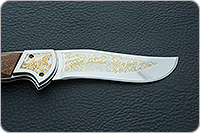 Складной нож Клык накладки сапели, эи-107, не предусмотрен : фото 7