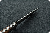 Складной нож Рысь накладки дерево, дамаск, гарда дамаск : фото 7