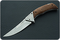 Складной нож Байрам накладки дерево, эи-107, без золочения : фото 2