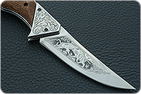 Складной нож Байрам накладки дерево, эи-107, без золочения : фото 4