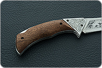 Складной нож Байрам накладки дерево, эи-107, без золочения : фото 5