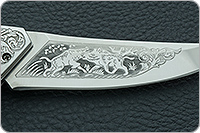 Складной нож Байрам накладки дерево, эи-107, без золочения : фото 8