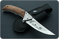 Складной нож Байрам накладки дерево, эи-107, без золочения : фото 10