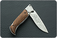 Складной нож Тундра накладки дерево, эи-107, без золочения : фото 11