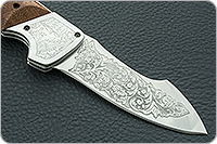 Складной нож Носорог накладки дерево, эи-107, без золочения : фото 4