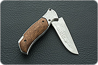 Складной нож Комар накладки дерево, эи-107, без золочения : фото 10