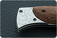 Складной нож Гвардия накладки дерево, эи-107, без золочения : фото 9