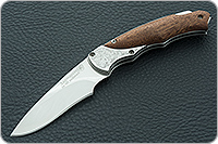 Складной нож Дельфин накладки дерево, эи-107, без золочения : фото 2