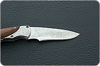 Складной нож Дельфин накладки дерево, эи-107, без золочения : фото 7