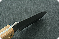 Нож Барракуда  40х10с2м (эи-107), накладки орех, цельнометаллический : фото 9