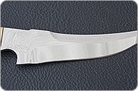 Нож Визирь 40х13, орех, латунь : фото 8