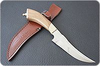 Нож Визирь 40х13, орех, латунь : фото 9