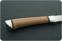 Нож Канопус 50х14мф, орех, алюминий : фото 5