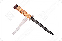 Нож Разведчика береста, х12мф, текстолит : фото 3