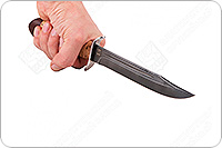 Нож Разведчика береста, х12мф, текстолит : фото 4