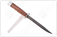 Нож Разведчика орех, х12мф, алюминий : фото 3