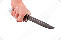 Нож Разведчика орех, х12мф, алюминий : фото 4