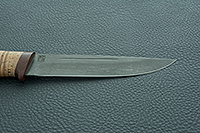 Нож Бекас  береста, х12мф, текстолит : фото 7