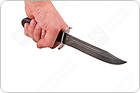 Нож Разведчика наборная кожа, х12мф, текстолит : фото 4