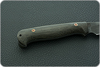 Нож Питон накладки микарта, х12мф, цельнометаллический : фото 5