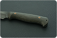 Нож Питон накладки микарта, х12мф, цельнометаллический : фото 6