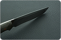 Нож Питон накладки микарта, х12мф, цельнометаллический : фото 8