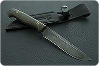 Нож Питон накладки микарта, х12мф, цельнометаллический : фото 9