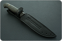 Нож Питон накладки микарта, х12мф, цельнометаллический : фото 10