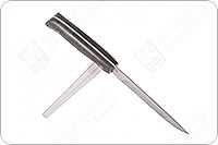 Нож Питон накладки микарта, 95х18, цельнометаллический : фото 3