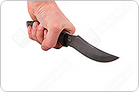 Нож Носорог накладки микарта, х12мф, цельнометаллический : фото 4