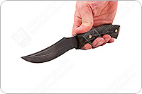 Нож Носорог накладки микарта, х12мф, цельнометаллический : фото 5