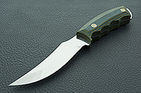 Нож Носорог накладки микарта, 95х18, цельнометаллический : фото 2