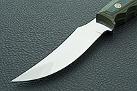 Нож Носорог накладки микарта, 95х18, цельнометаллический : фото 3